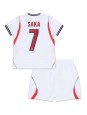 England Bukayo Saka #7 Replika Hemmakläder Barn VM 2026 Kortärmad (+ byxor)